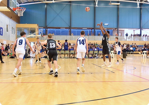 South Canterbury basketball game